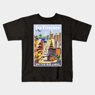 San Francisco Travel Kids T-Shirt